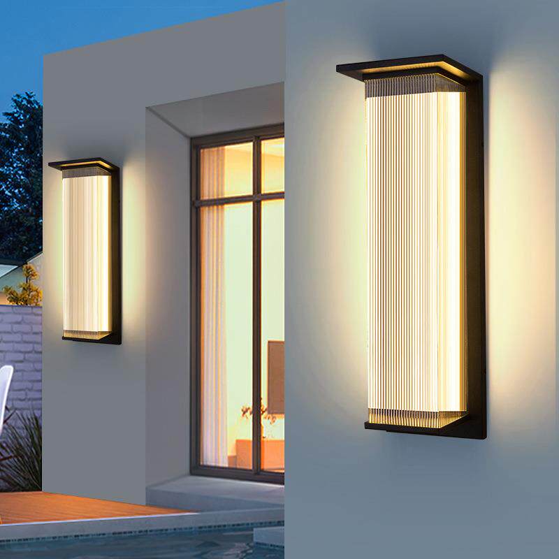 户外壁灯室外墙灯防水现代庭院灯花园别墅大门门口外墙灯室外院子