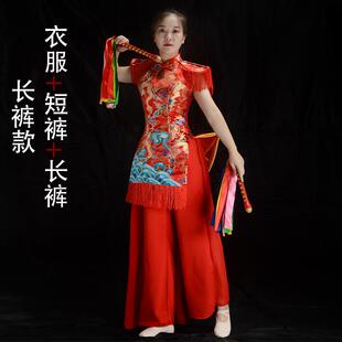 正品威风锣打鼓服穿演出服中国风鼓演出服装鼓锣鼓队龙打鼓打鼓的