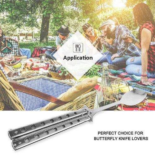 Folding Fork Folding Storage Small And Portable Stainless