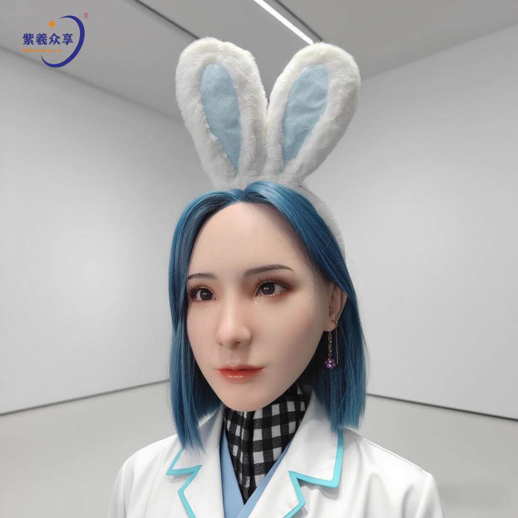人形机器人可充电仿真兽耳可拆卸服务机器人