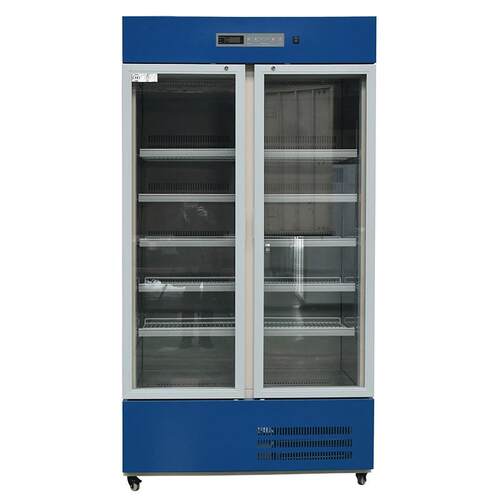 厂家供应660升冷藏箱2-8℃冰箱冷藏展示柜立式保存箱