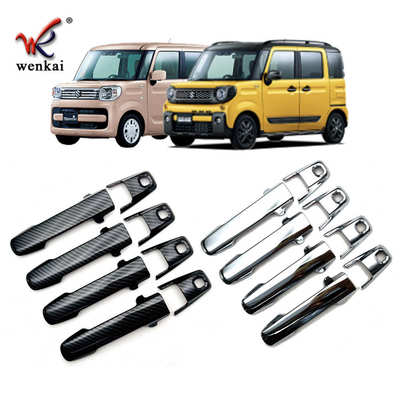 适用于铃木Spacia Gear改装外门把手电镀饰条 MK53专用车身拉手盖