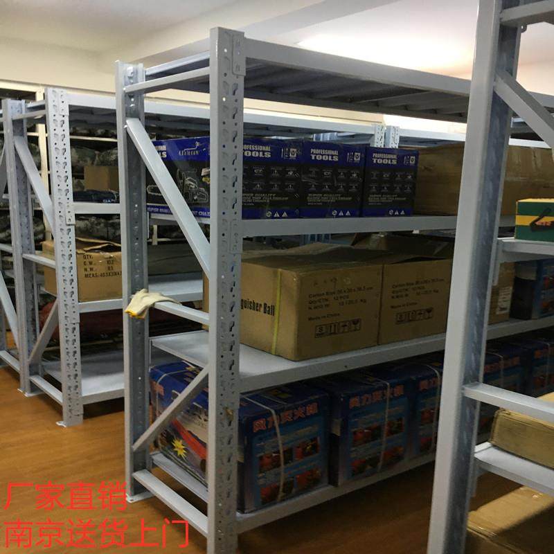 南京轻型货架置物架多层家用落地仓库储小架子多功能展示架收纳层