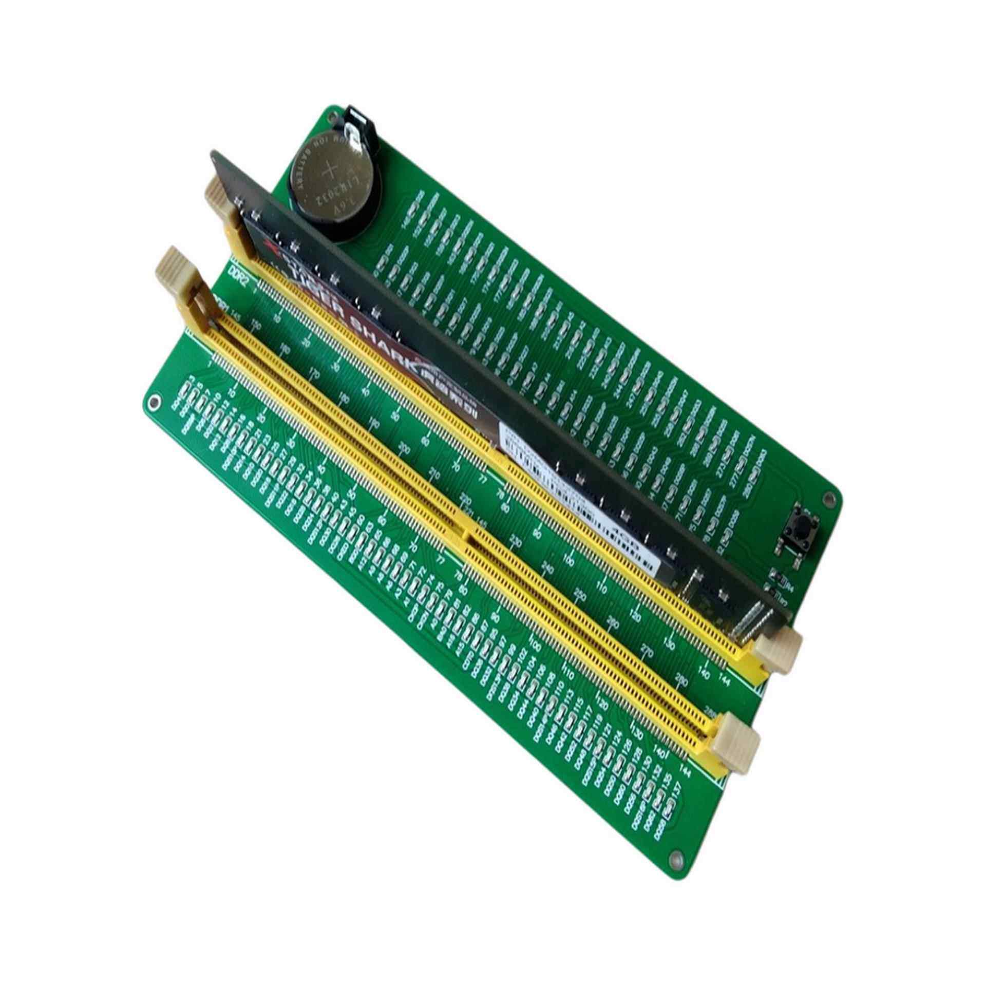台式机DDR3/4/5内存测试仪内存条检测工具带灯测试仪电脑故障诊断