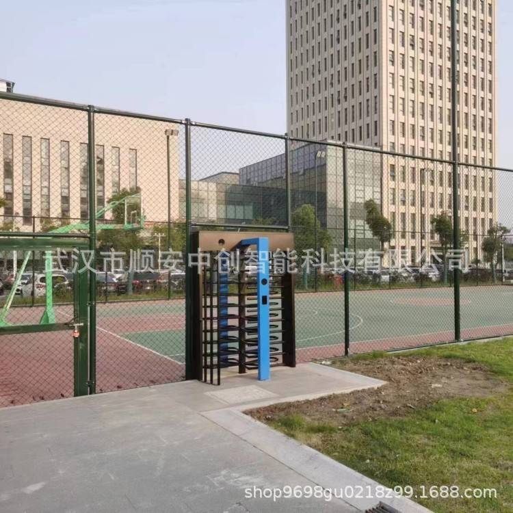 室外篮球场售票检票闸机全高转闸门旋转门微信小程序网上订票系统