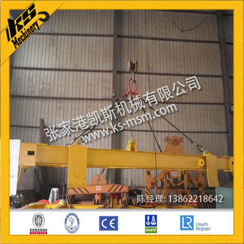 钢丝绳半自动框架集装箱吊具，机械集装箱吊具