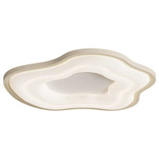 法式 设计师房间灯云朵主卧灯具 奶油风卧室吸顶灯现代简约创意个性