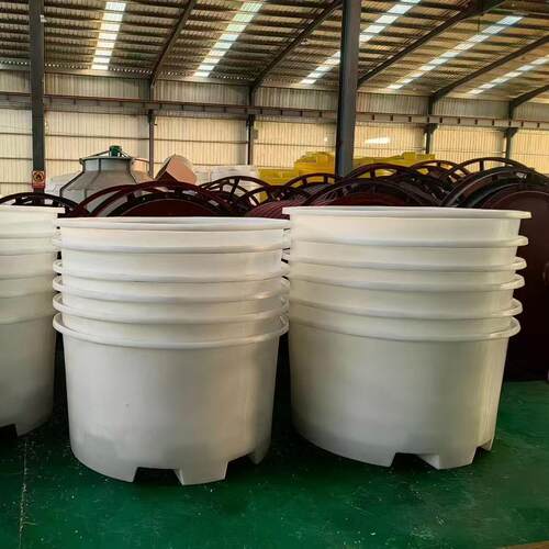 加厚牛筋500L圆桶600L叉车桶塑料大号酿酒腌菜桶发酵养殖PE孰料桶