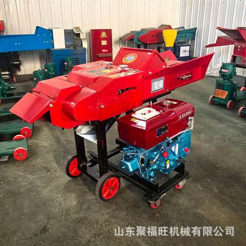 养殖牛羊铡草揉丝粉碎机自动进料玉米秸秆碎草机皇竹草揉搓机