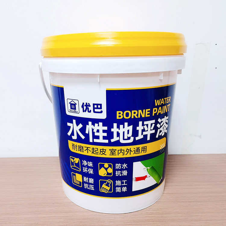 批发地坪漆耐磨防水抗自流平工业厂房低地坪球场罩光光油