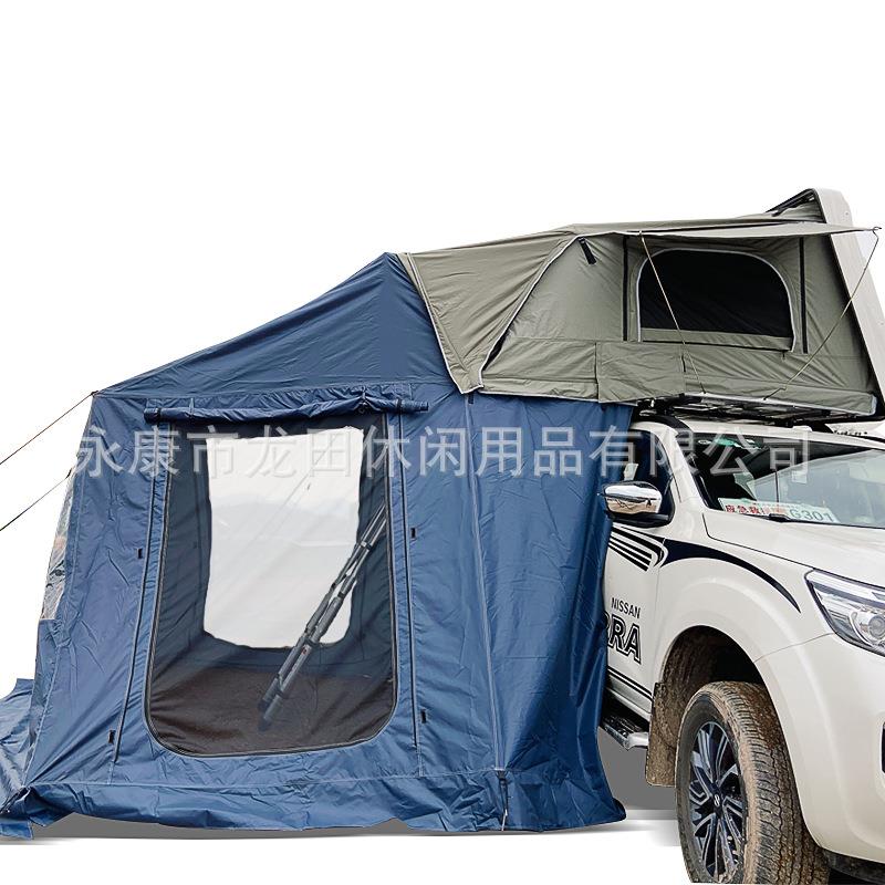源头工厂硬壳车顶帐篷后棚全自动户外旅行汽车自驾游露营车载帐篷