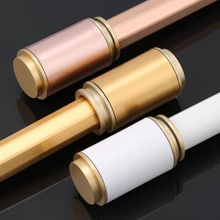 窗帘杆堵帽加厚罗马杆套头堵头盖装饰头罗马杆堵帽窗帘杆头帽配件