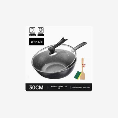 non-stick frying pan induction cooker cooking pot不粘平底锅