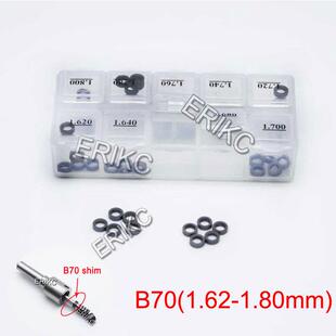 1.80mm ERIKC 50pcs 1.62 B70 0445116 喷油器调整垫片
