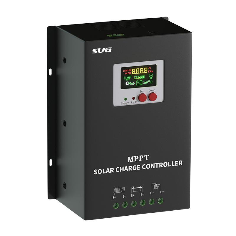 40a mppt太阳能控制器12V/24V//48V自识别光伏 充放电控制器跨境