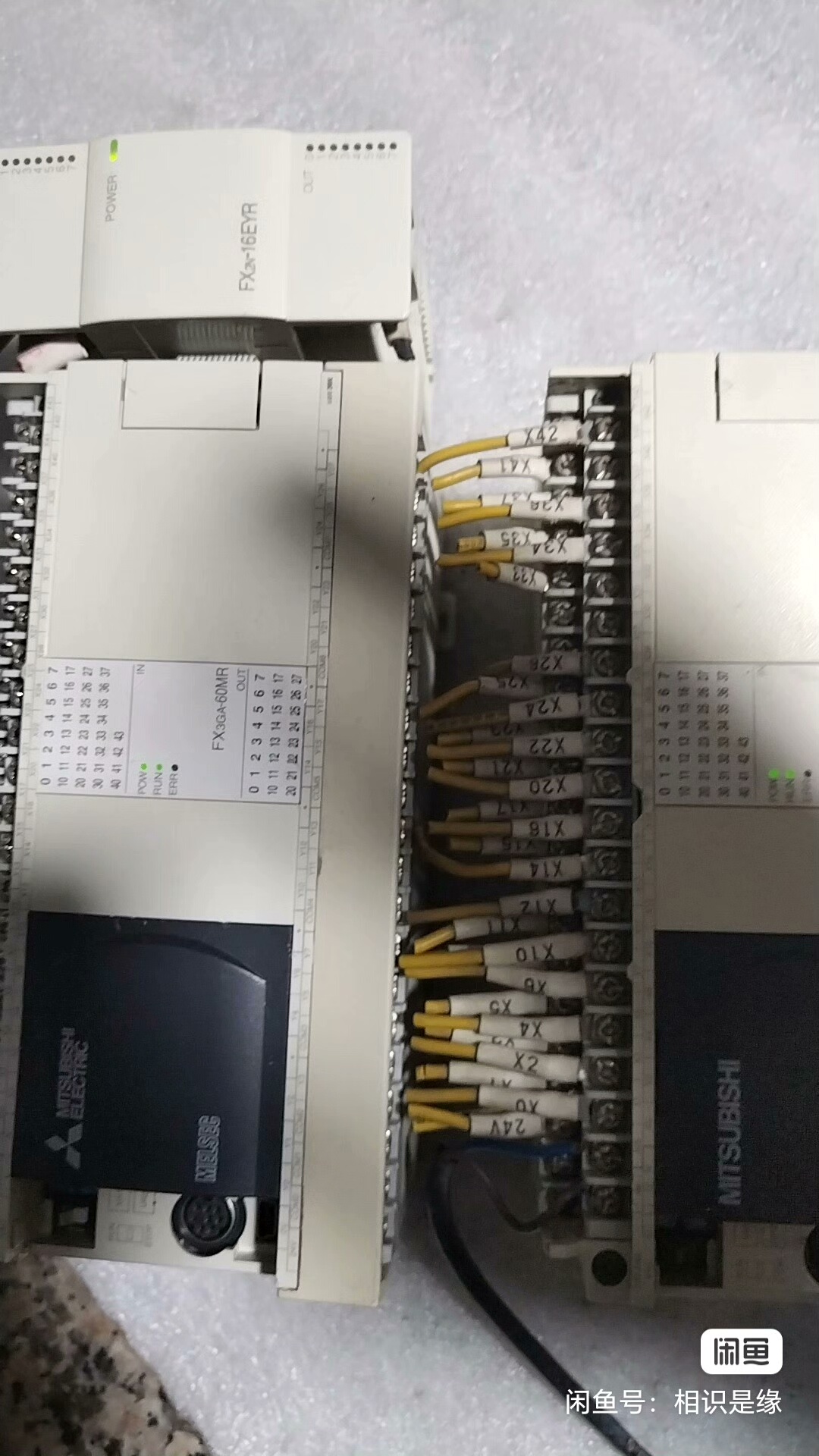 三菱PLC FX3GA-60MR-CM，