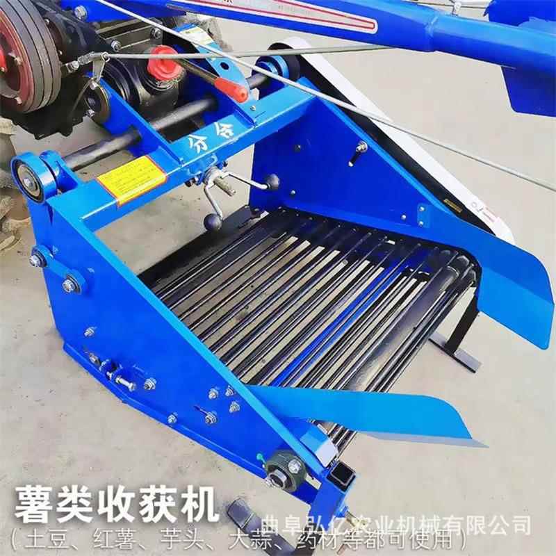 扶土蒜豆收手获机 新型挖机土豆花生高红薯药XRO材效振筛式起果机