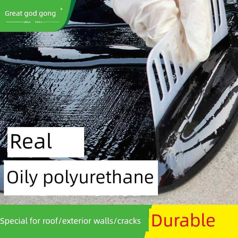 大禹神工聚氨酯防水涂料胶屋面漏修补沥青胶屋面材料屋面裂缝封堵