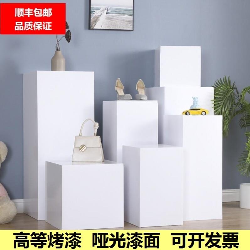 木质烤漆商业展会展柜工艺礼品摆饰展台展示台摆件底座增高台产品