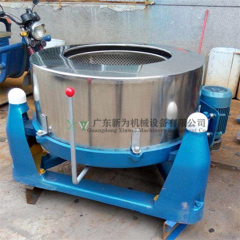 30kg工业脱水机毛巾蔬菜小型脱水机不锈钢三足离心甩干机