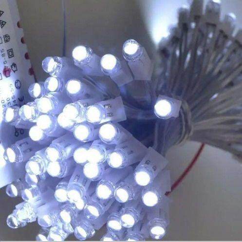 高品质LED草帽串联灯珠水晶灯配件吸顶现代低压控制器5mm高亮灯串