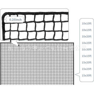 5股1寸涤纶网户外高尔夫球网练习网室内训练网高尔夫网定制