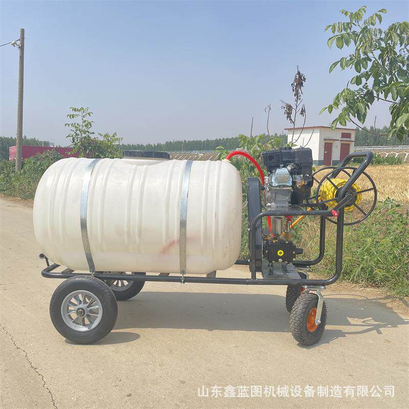 00L园林农用收管一体汽油撒药机医用消毒高压喷雾机养殖打药车
