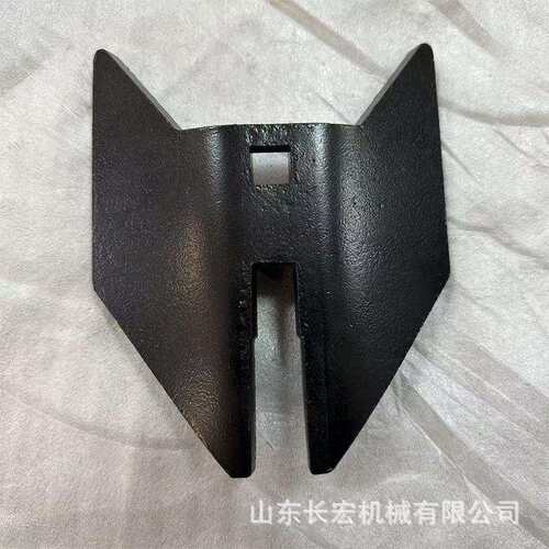 微耕机松土铲耘锄犁尖松土铲双刃口犁铲农机耘锄配件