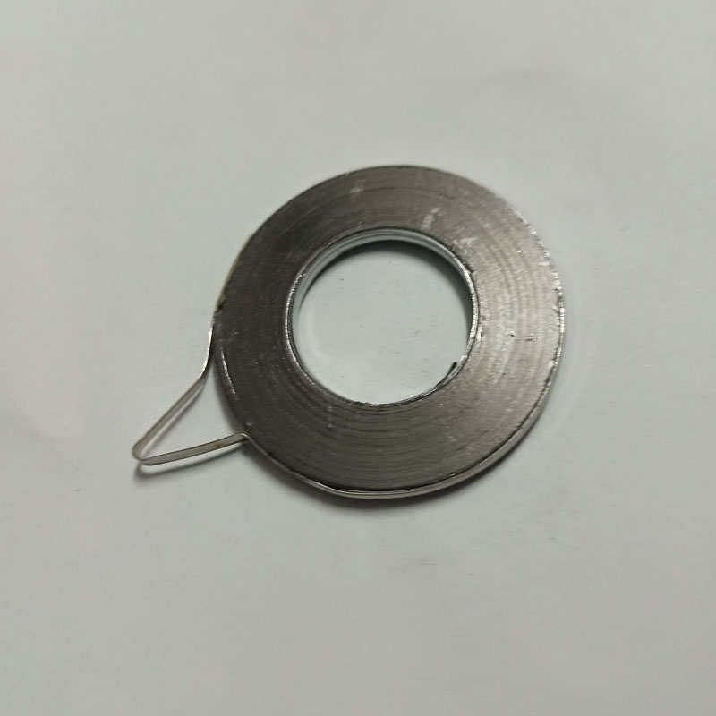 法兰金属石墨缠绕密封垫片基本圆型加厚大高压温蒸汽管道配件定做