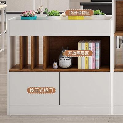 装饰公司工位花槽柜办WOK室隔断屏风物架木公质文件置储矮柜展示