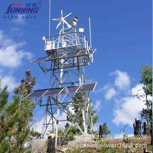尚能厂家风光互补24h供电森林防火远程监控监测预警光伏发电
