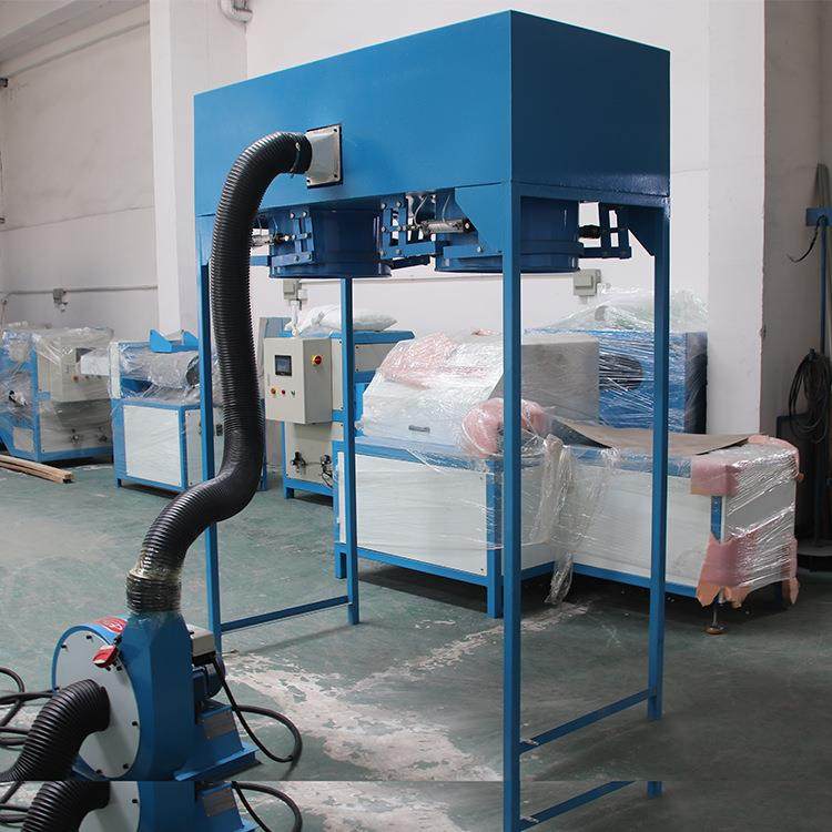 双头灌装机纤维棉海绵颗粒灌装机