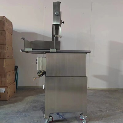 直大机型商用立式骨机冻鱼冻肉DRP切割全不发锯锈钢锯排骨机