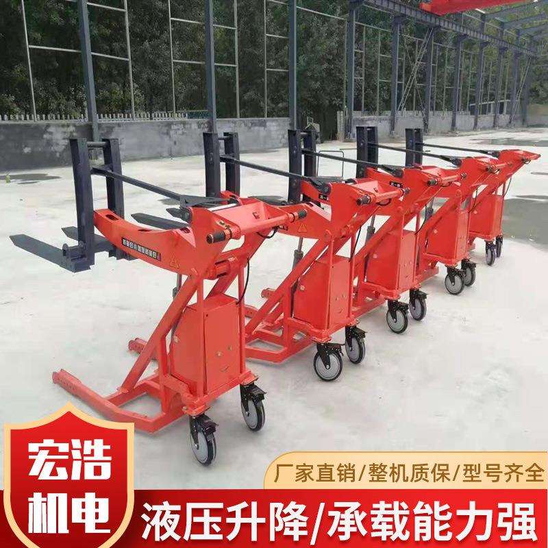 手推电动小叉车 随车便携小型电动叉车配件