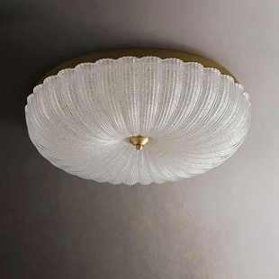 护眼轻奢led吸顶灯卧室书房灯现代简约浪漫温馨主卧房间圆形灯具