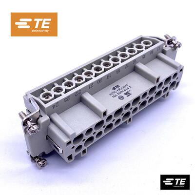 HDC-HE-024-F 24针母头 TE泰科重载连接器 24芯 T2040242201-000