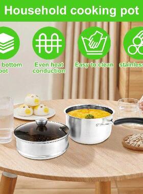 Corrosion-Resistant Stainless Steel Saucepan Multipurpose