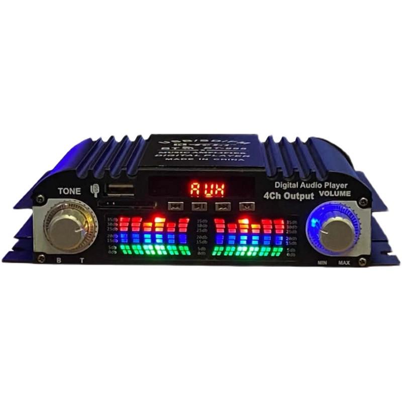 音响蓝牙小型220v发烧机车载放hifi插卡家用机大功率功放迷你公