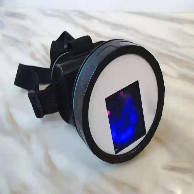 头戴式白钨矿灯钨矿紫外线白雾荧光灯ZGD-4S矿用紫光灯