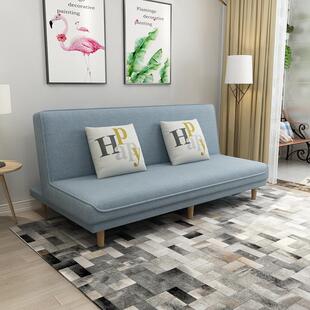 7K简约现代可折叠沙发床出租房单身公寓双人三人小户型客厅布艺沙