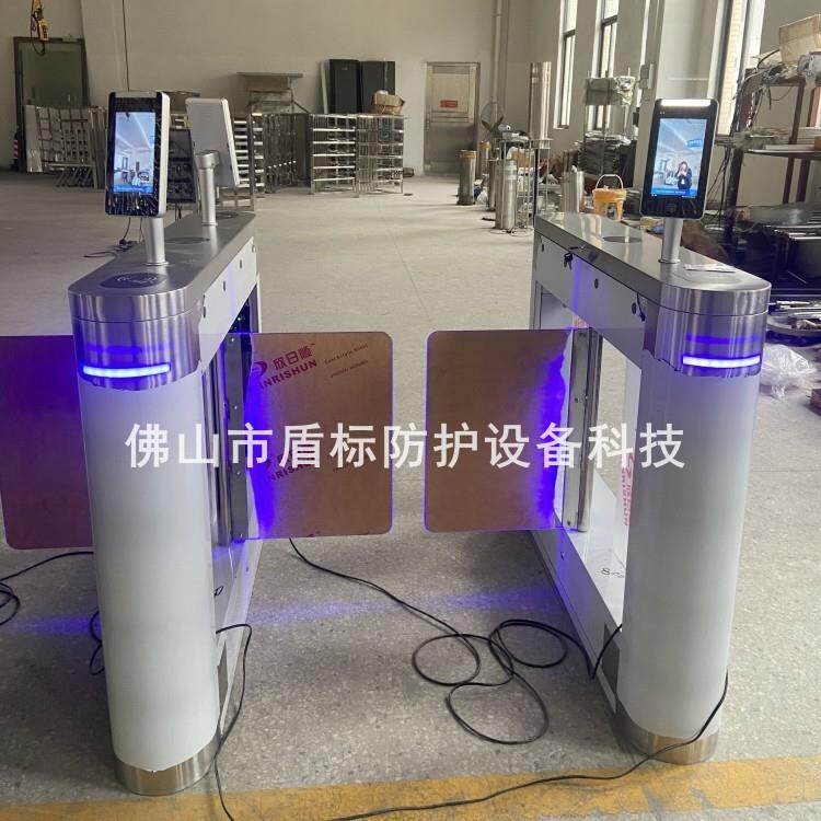 佛山智能门禁通道摆闸 人行闸机工厂 人脸识别通道翼闸门旋转闸
