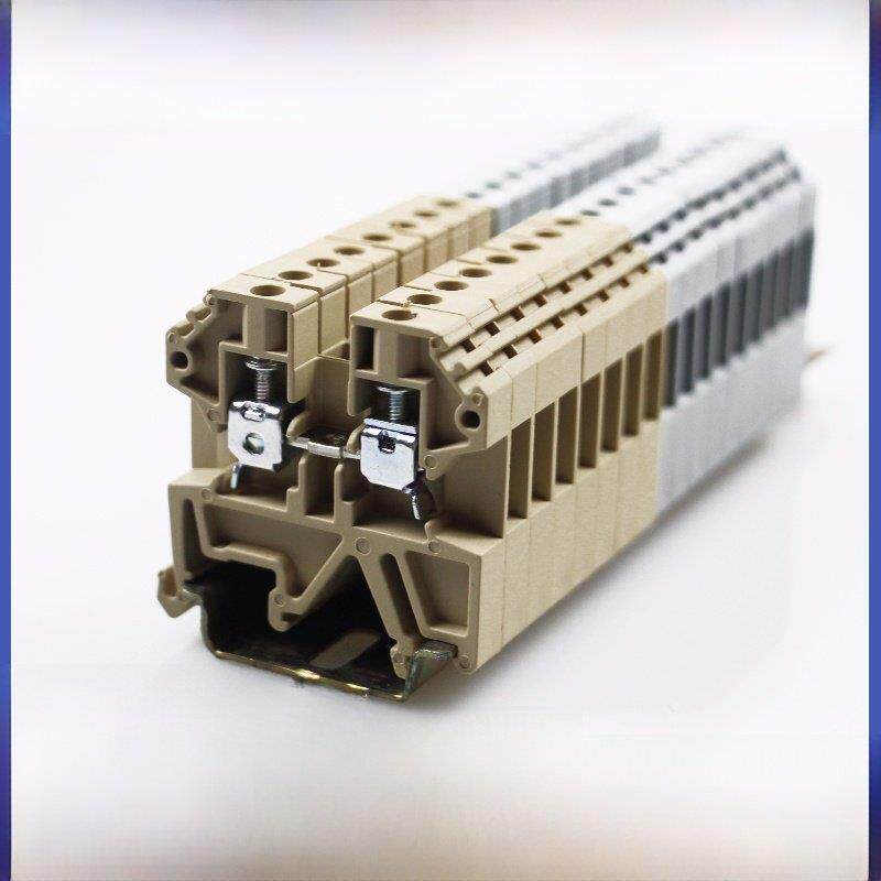 Sak2.5En/6/10/25/35/2.5Rd端子座Jxb-2.5En纯铜轨道端子座