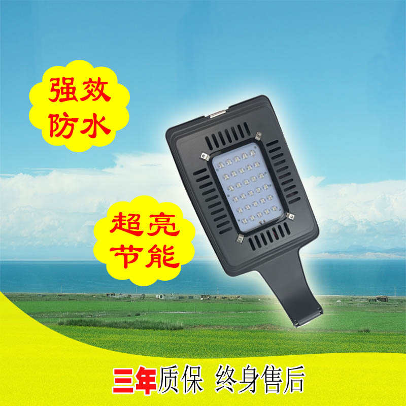LED奥星路灯防水超亮防雷室外新农村庭院灯景观路灯市政路灯灯头
