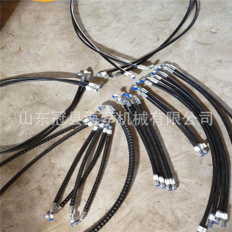 1012微型迷你小型挖掘机液压油管改装全套油管配件小型液压