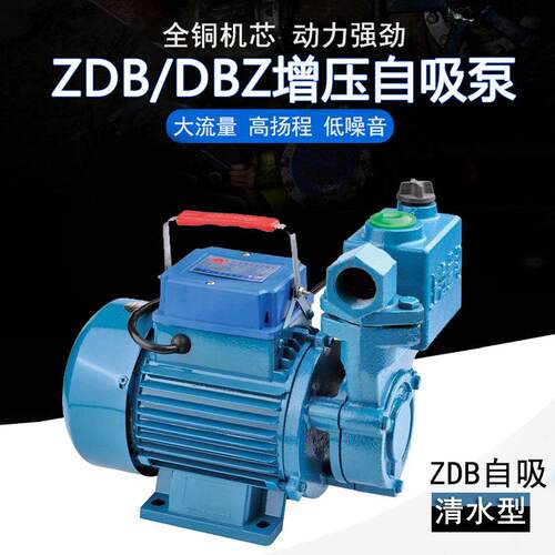 兰翔ZDB/DBZ清水型自吸泵家用压水井220v自来水管道抽水泵增压泵