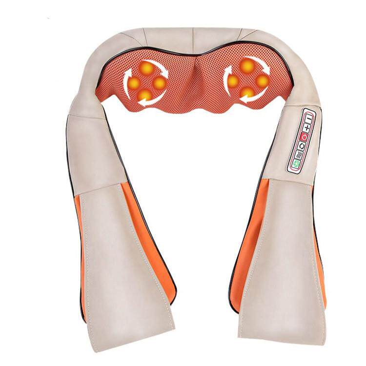 厂家直供六建颈肩按摩器车载家用 颈肩腰部 电动加热揉捏按摩披肩