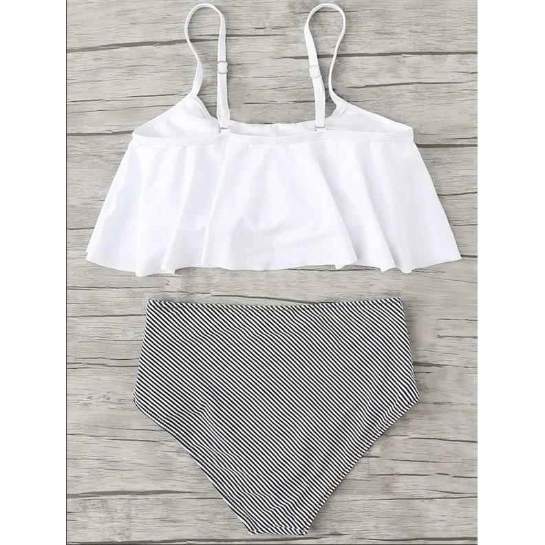 swimsuit one-piece fit green swimsuit slim Grid leaf leaf
