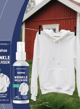 JAKEHOE Wrinkle Release Spray - No Ironing Needed for Quick