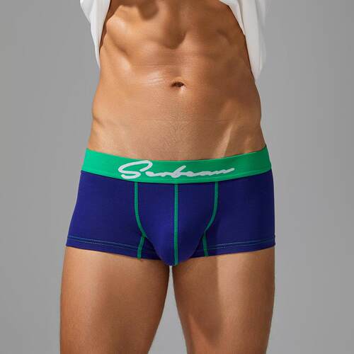 Men's underwear with low waisted underwear and men's four