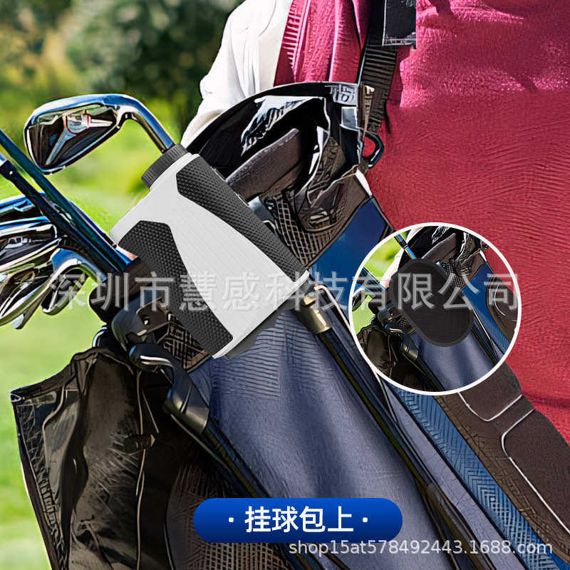 高尔夫测距仪腰带夹新款磁吸高尔夫测距仪夹子推杆固定夹 高尔夫